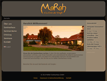 Tablet Screenshot of marah.de